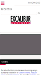 Mobile Screenshot of excaliburexhibits.com